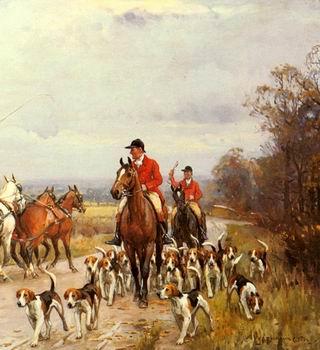 unknow artist Classical hunting fox, Equestrian and Beautiful Horses, 093. oil painting image